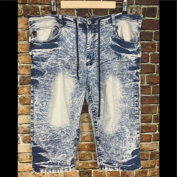 Maxi Milian Other - Men’s Maxi Milian Bleached Jean Shorts Size 40